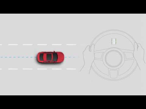 Jaguar XE | Lane Departure Warning System