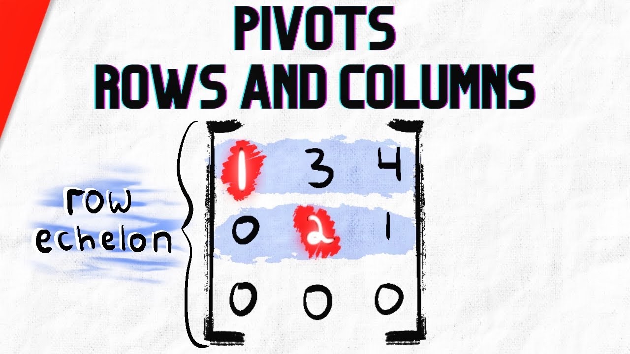 How many pivot columns does a matrix have? Any Answer