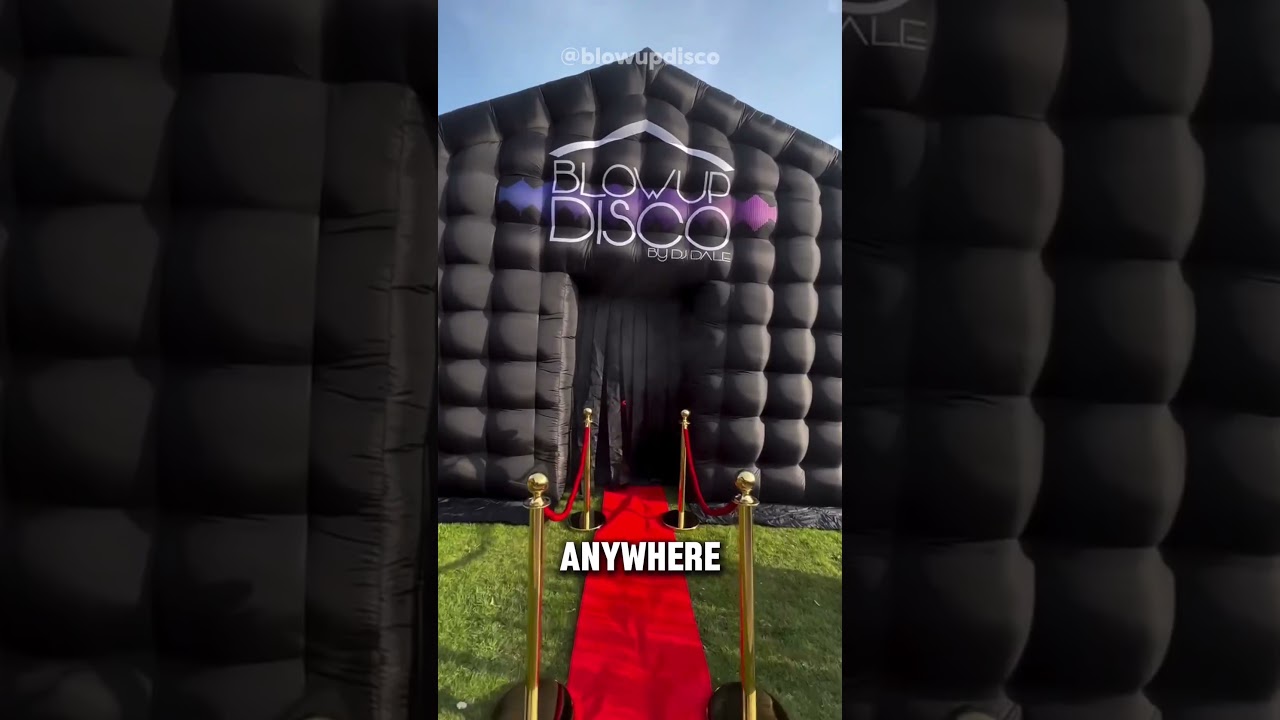 Inflatable Disco Club Business Idea l #shorts #usa #usashorts #usabusiness #usaevents #businessidea
