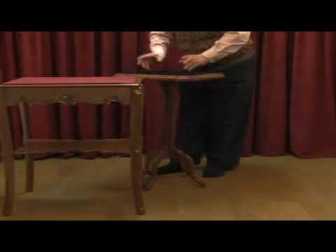 Hopping Table Top (Black) by Mikame Magic Trick