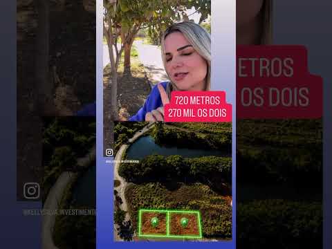 Oportunidade para morar ou investir em Catalão Goiás  02 lotes com área total de 720 metros .270 MIL