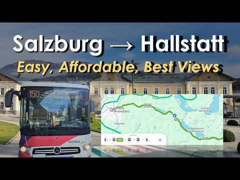 How to Get from Salzburg to Hallstatt – Easiest & Cheapest Way