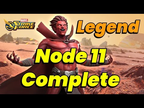 Dark Dimension 7: Node 11 LEGENDARY COMPLETED! LOGAN IS MVP! DD7 Mephisto | MARVEL Strike Force