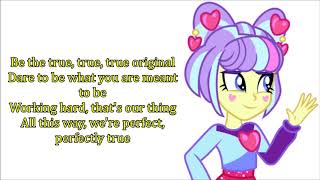 My Little Pony - Equestria Girls True Original Lyrics
