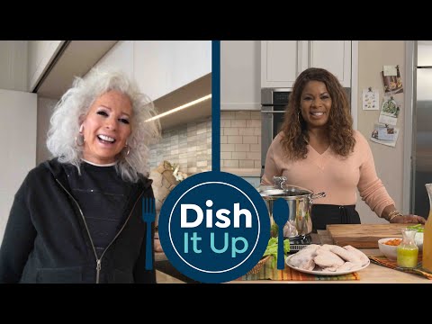 Matzo Ball Chicken Soup Recipe with Diane Gilman | Dish It Up with Marlo Smith