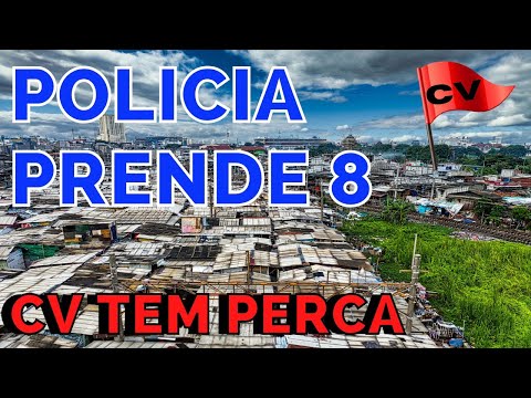 POLÍCIA PRENDE 8 CRIAS DO CV EM DUQUE DE CAXIAS