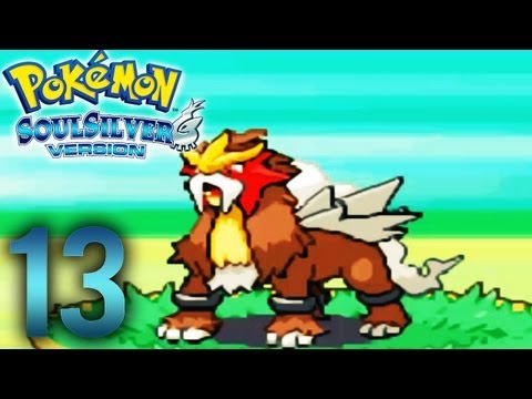Let's Play Pokemon Soul Silver Part 13 - (german/Deutsch) - Entei...