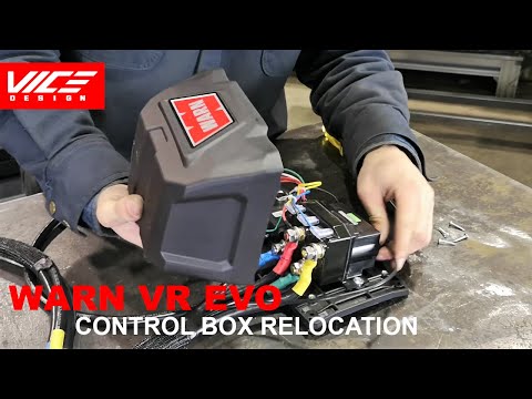 WARN VR EVO Winch UPGRADE | Control Box Relocation Kit Installation | VICE