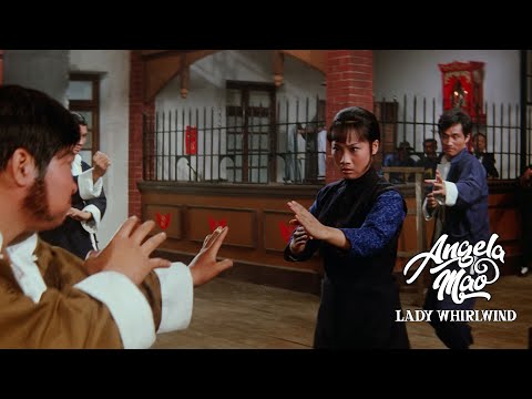 Thumbnail for video: LADY WHIRLWIND "The Deadliest Woman in the world takes on a dozen skilled fighters bare-handed" Clip