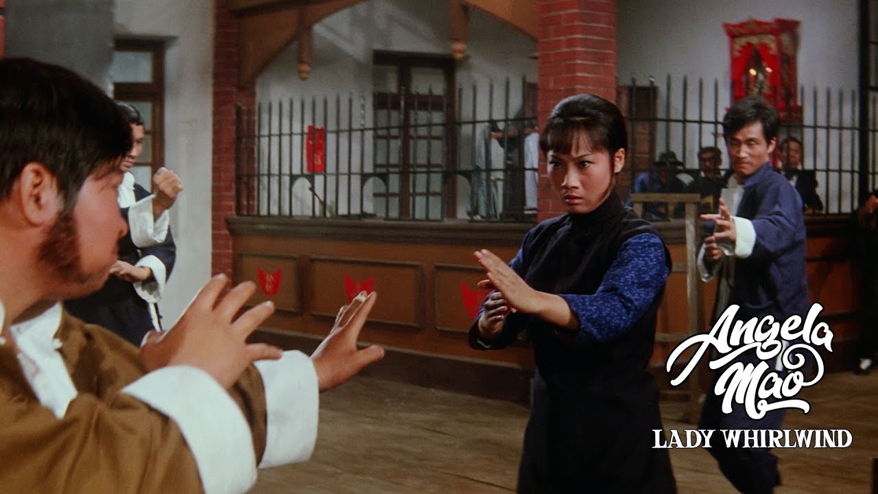 LADY WHIRLWIND "The Deadliest Woman in the world takes on a dozen skilled fighters bare-handed" Clip