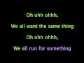 OneRepublic Love Runs Out Karaoke Lyrics 