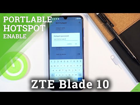 How to Enable Portable Hotspot on ZTE Blade 10 – Turn On Portable Hotspot