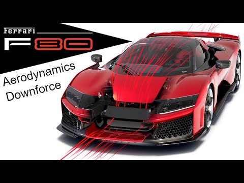New Ferrari F80 Aerodynamics and Downforce Explained