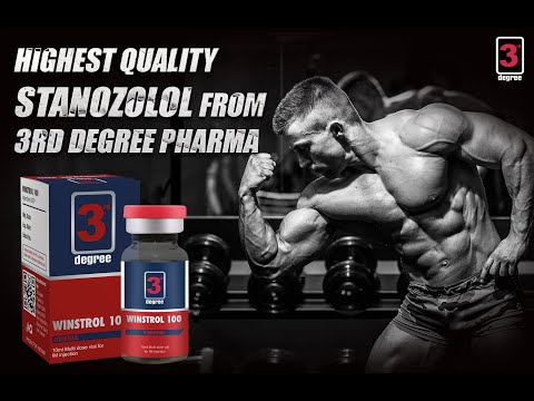 3RD DEGREE STANOZOLOL, 100 TABS