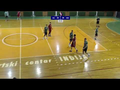 SBRL 13. kolo / SC / RK Inđija - RK Hercegovac