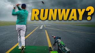 We Played Golf On A Real RUNWAY… And That Was Just The Start!