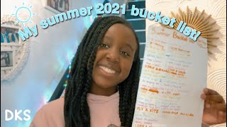 impossible list ideas/summer bucket list 2021