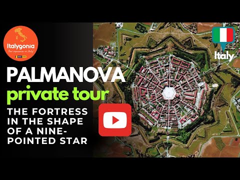 PALMANOVA private tour: the fortress in the shape of a nine pointed star ( Unesco )