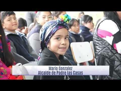 con importantes noticias para Padre las casas se inició el año escolar en La Araucania