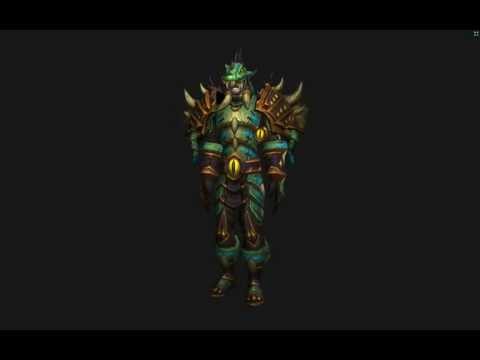 Hunter Tier 15 Armor - Tier 15 set (green version)