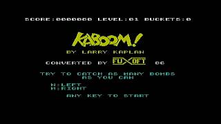 ZX Spectrum Vega Games - Kaboom!