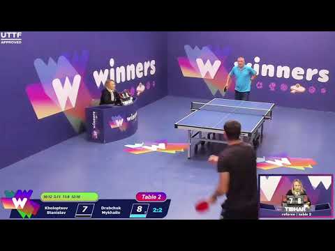 Winners League 13.10.21 Kholoptsov Stanislav - Drabchuk Mykhailo 16:30