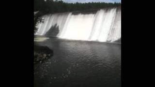 preview picture of video 'Evergreen Lake Dam'