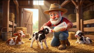 Old MacDonald Feeds the Baby Animals  | Kids Song
