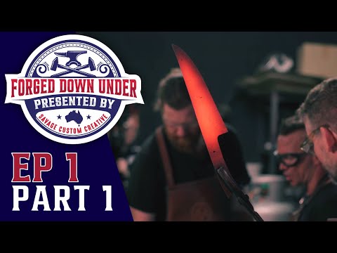 Forged Down Under | Ep1 | Part 1 | BBQ | Battle of the Blacksmiths Australia