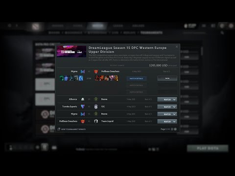 DreamLeague Season15 DPC WEU -  NIGMA vs HELLBEAR SMASHERS (GAME 2)