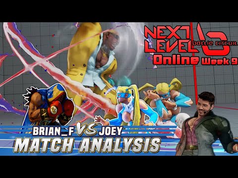 SFV CE Match Analysis: NLBC Online Week 9 - Brian_F (Balrog) vs. Joey (R. Mika)