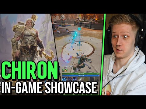 CHIRON IN-GAME SHOWCASE: HIS 2 IS OP NOW & CRAZY ENCHANTER ASPECT!