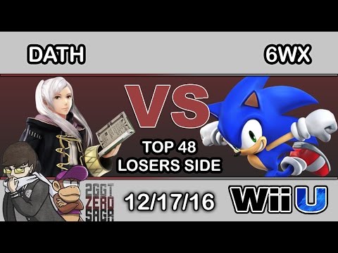 2GGT: ZeRo Saga - Dath (Robin) Vs. Circa | 6WX (Sonic) Top 48 - Smash Wii U