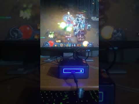 Intel nuc nuc7i3bnh gaming diablo 3