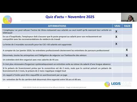 Webactu Novembre 2025