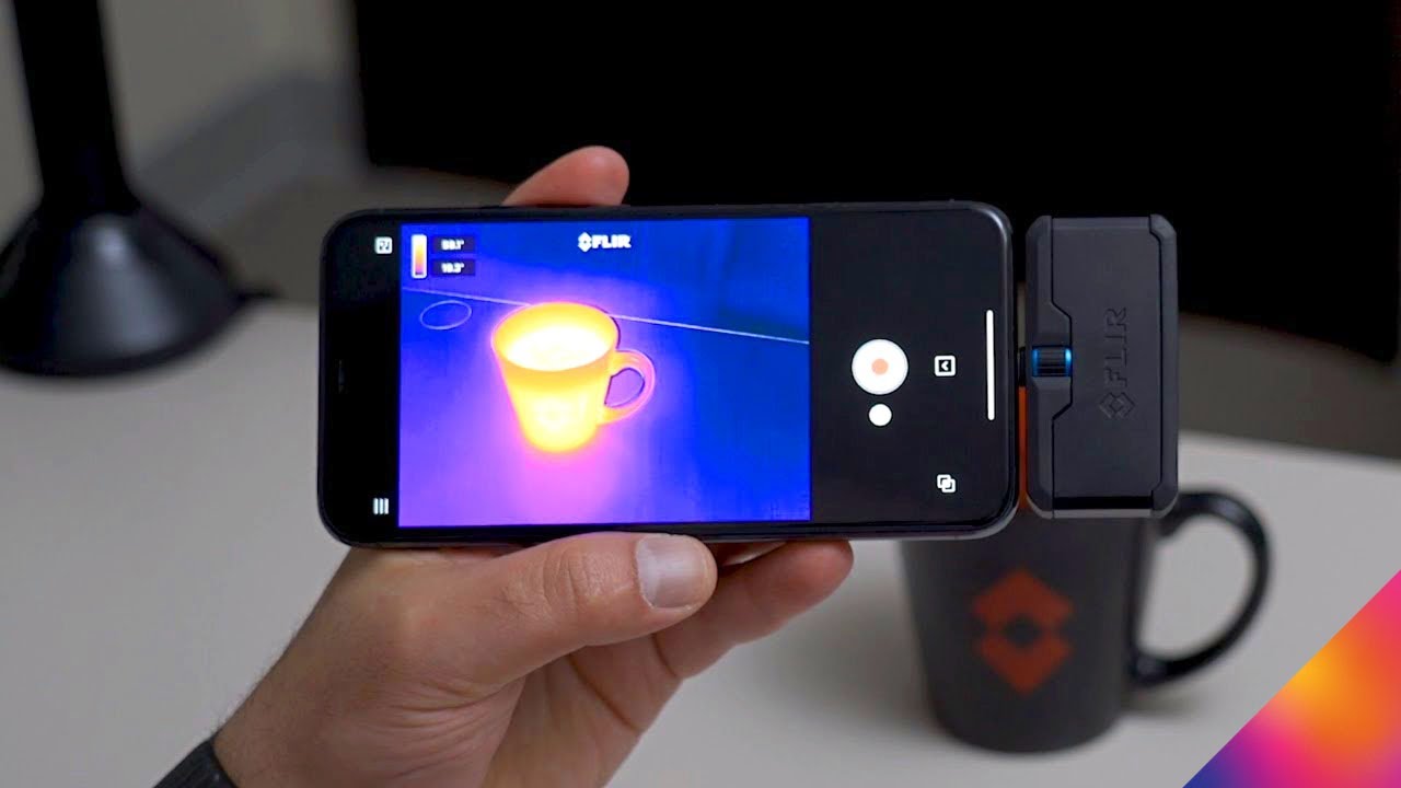 Caméra thermique pour Smartphone iOS Android - FLIR One - Caméra