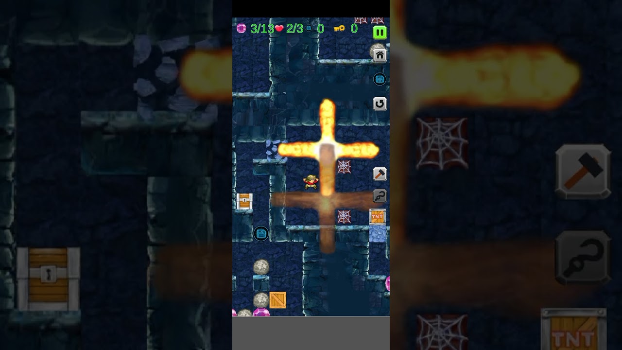 Diamond Rush Temple Adventure Game Stage 4 Level 4