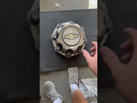How to make spinning/floating center caps ✨✨. #duramax #diy #trucktok #diesel