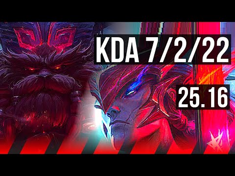ORNN vs YONE (TOP) | KR Grandmaster | 25.16