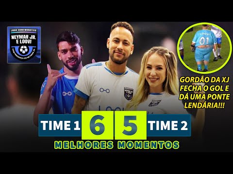 NEYMAR, LUVA DE PEDREIRO, GORDÃO DA XJ, TARDELLI E CONVIDADOS FAZEM JOGO HISTÓRICO NA VILA BELMIRO!