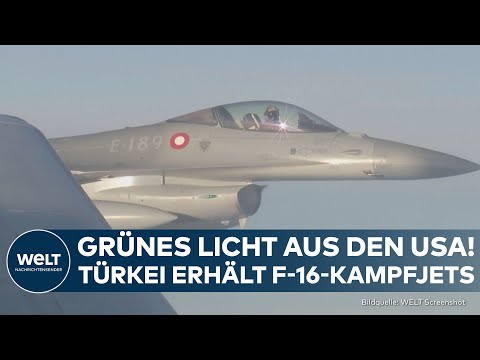 NATO: Grünes Licht der USA! Türkei erhält F-16-Kampfjets nach Zustimmung zum Beitritt von Schweden