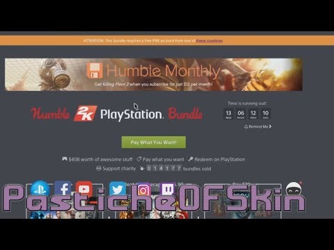 #NewSpike - Humble bundle - Humble 2k Playstation Bundle