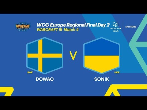 WCG 2019 Xi’an, European Regional Final - Warcraft Ⅲ, 4R, Sweden vs Ukraine (ENG)