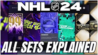NHL 24 HUT | ALL SETS EXPLAINED (How To Earn Packs, Cards & More)
