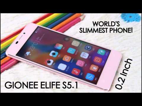 Gionee Elife S5.1 Review World's Slimmest Smartphone HD