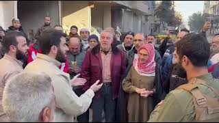 جولة لقيادة الأمن الداخلي في حي الشيخ مقصود بحلب بعد تحريره من ميليشيا قسد .