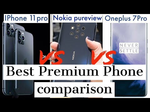 IPhone 11Pro  VS Oneplus 7Pro VS Nokia Pureview 👉Full COMPARISON👉Camera,and Full Specifications