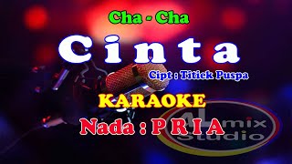 Download lagu KARAOKE CHA-CHA NADA PRIA - CINTA mp3