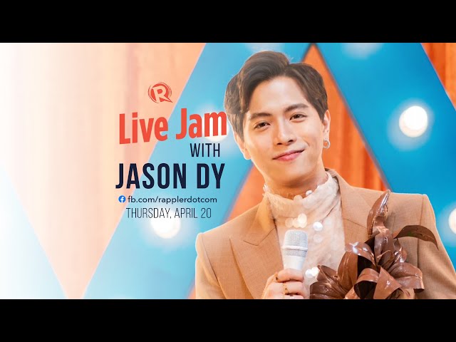 [WATCH] Rappler Live Jam: Jason Dy