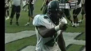 Hawaii at BYU in 2002 highlights
